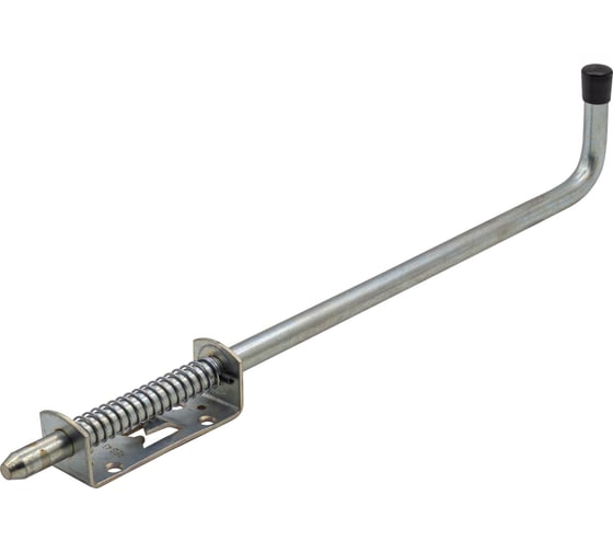 Изображение товара Дверная задвижка РемоКолор оцинкованная, с пружиной, "открыто", 16x500 мм, 1 шт. 70-0-157