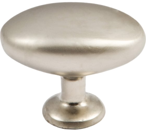 Изображение товара Ручка мебельная AKS GP09 кнопка металлическая, сатин 66582