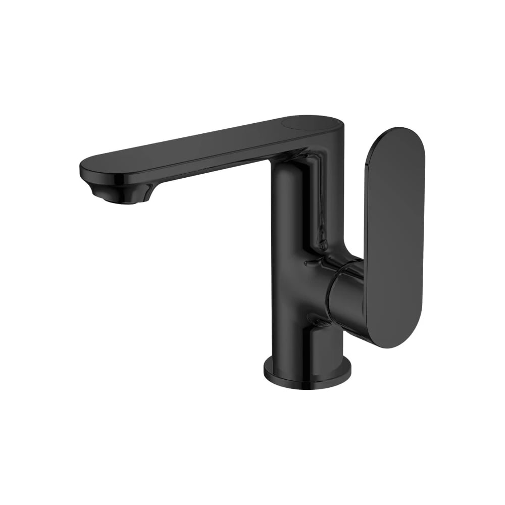 Изображение товара Смеситель для раковины HAIBA HB12590-7 современный однорычажный матовый черный