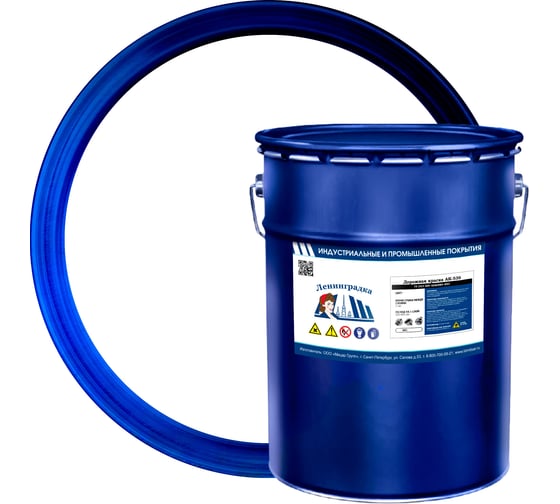 Изображение товара Краска для разметки Ленинградка АК-539 30 кг белый УТ000002132