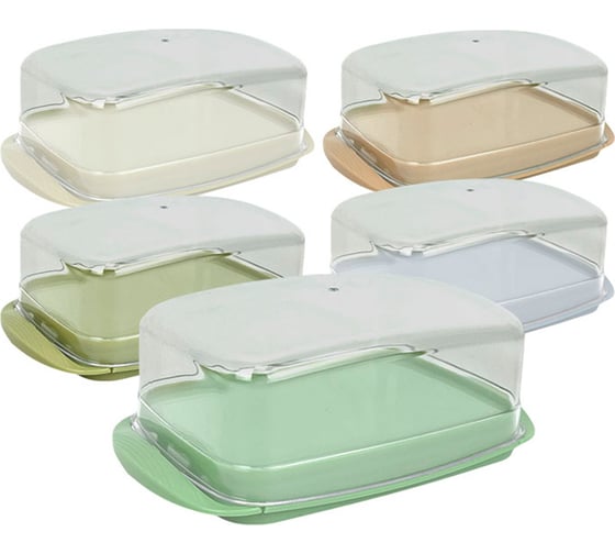 Изображение товара Масленка с защелками Мультипласт Групп микс MPG9932