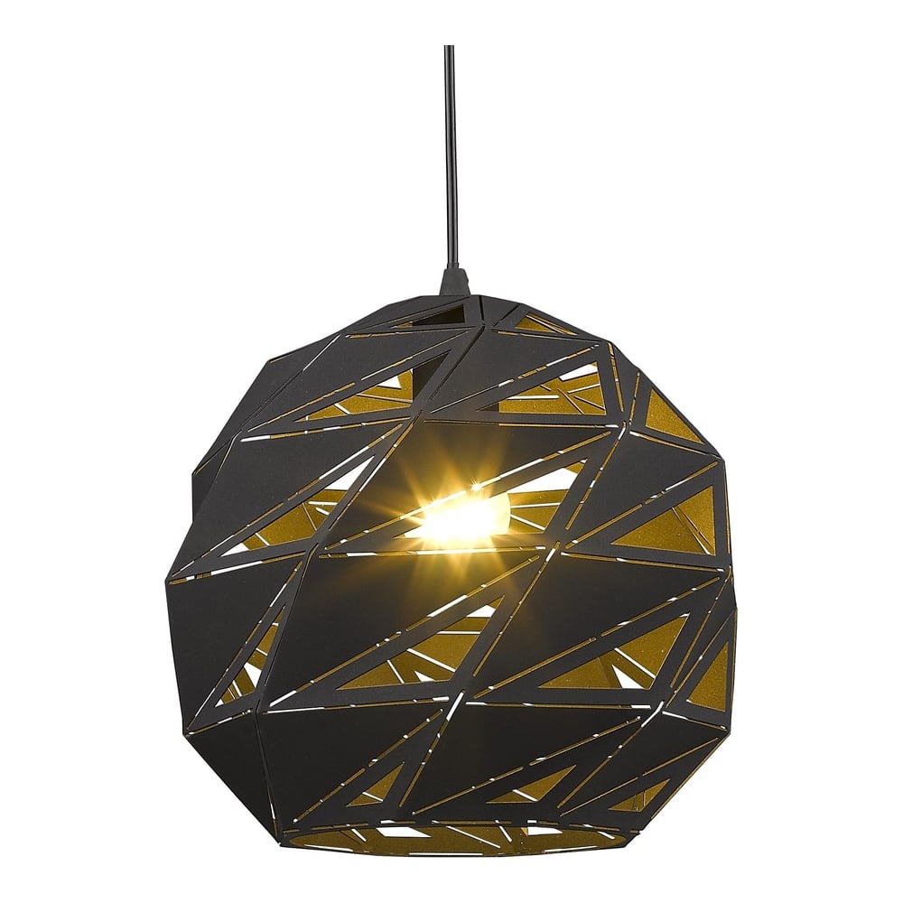 Изображение товара Подвесной светильник Wertmark DECIMO WE266.01.026 современный дизайн черный 30 см