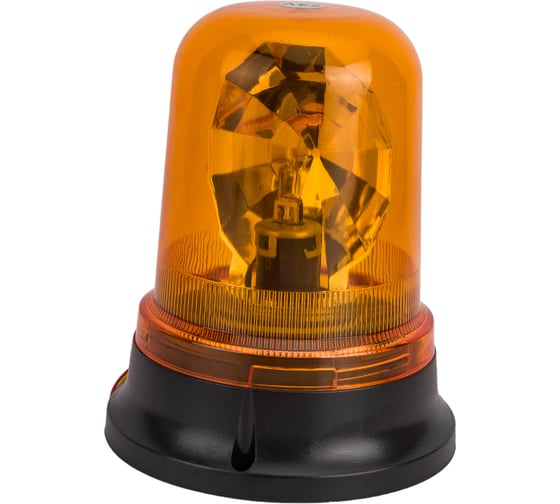 Изображение товара Проблесковый маяк ДАЛИ-авто 24V галоген, магнит + стационар. желтый DA-00504