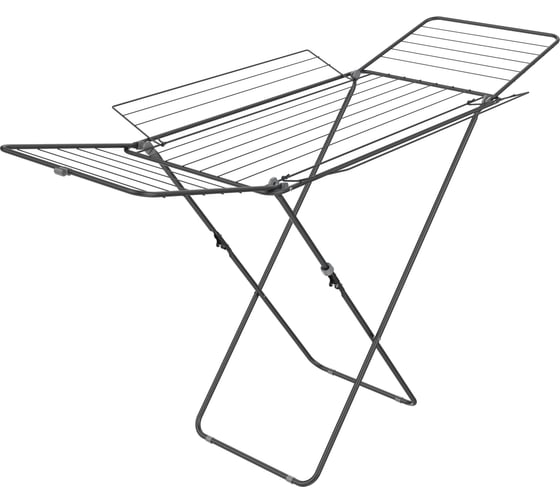 Изображение товара Cушилка для белья Zalger 23м. напольная WINGS черный 300-601