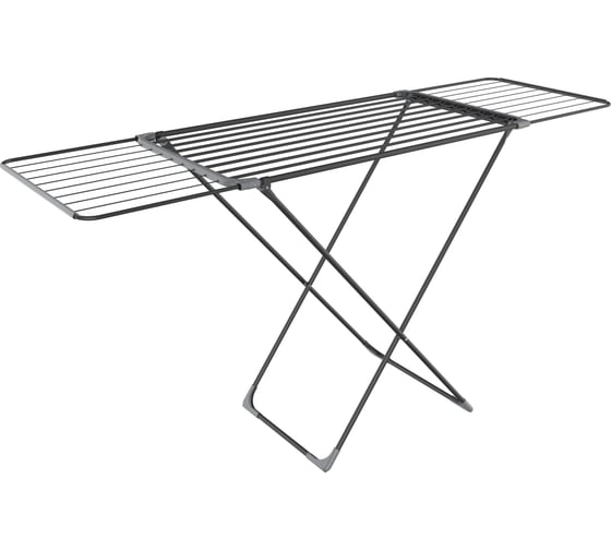 Изображение товара Cушилка для белья Zalger 18м. напольная, SLIDE черный 300-701