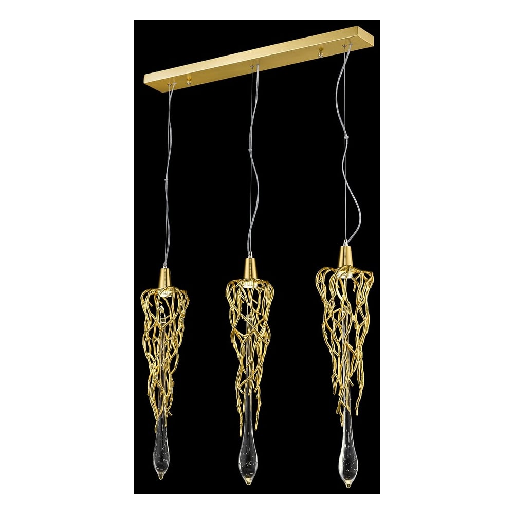 Изображение товара Подвесной светильник Wertmark DIVINA WE186.03.403 золотой