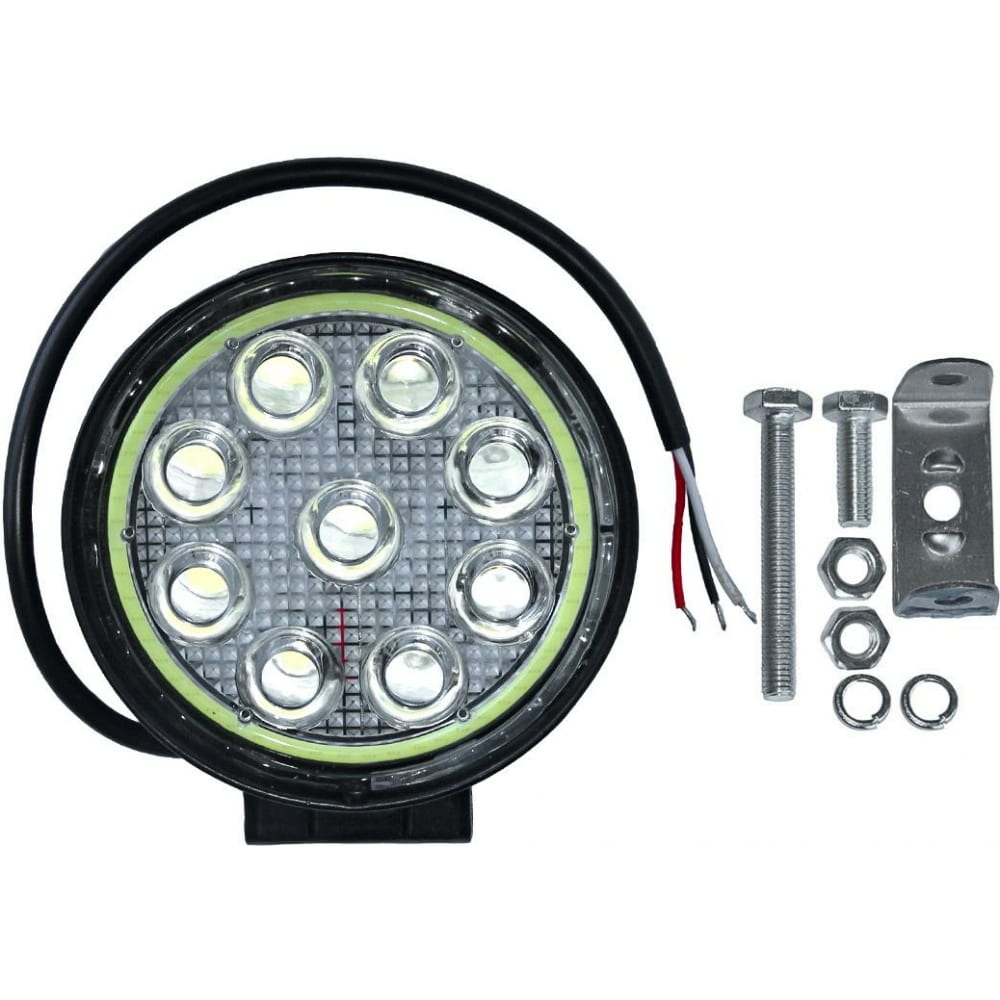 Противотуманная универсальная светодиодная фара Дали-Авто противотуманная передняя светодиодная фара камаз автоэлектрика