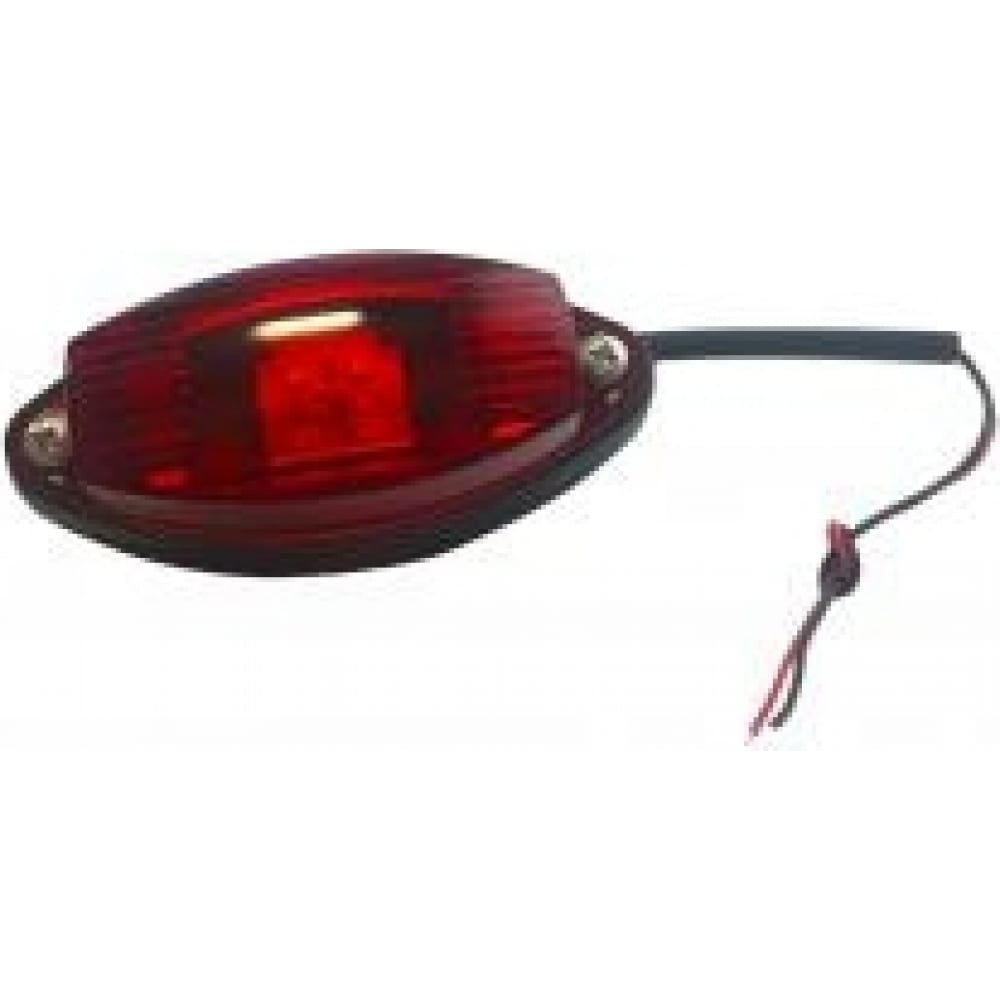 фото Боковой габаритный светодиодный фонарь дали-авто, красный с прокладкой гф2-02led da-02153