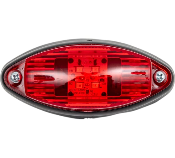 Изображение товара Боковой габаритный светодиодный фонарь ДАЛИ-авто, красный с прокладкой ГФ2-02LED DA-02153