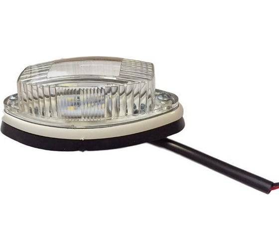 Изображение товара Боковой габаритный cветодиодный фонарь ДАЛИ-авто, белый с прокладкой ГФ2-01LED DA-02151