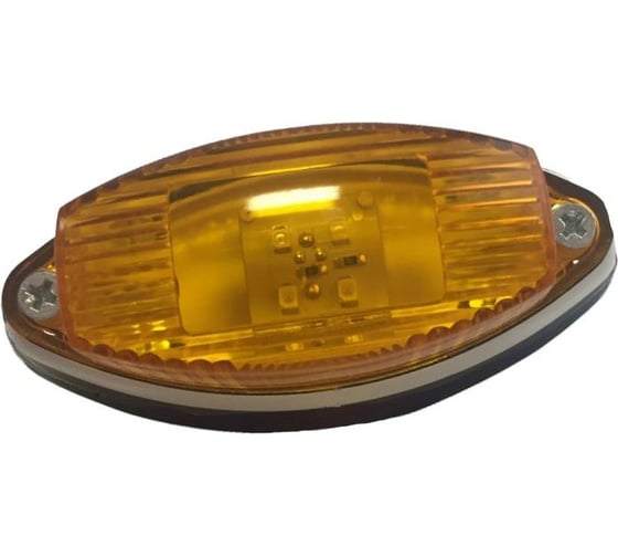Изображение товара Боковой габаритный светодиодный фонарь ДАЛИ-авто, желтый с прокладкой ГФ2-00LED DA-02152