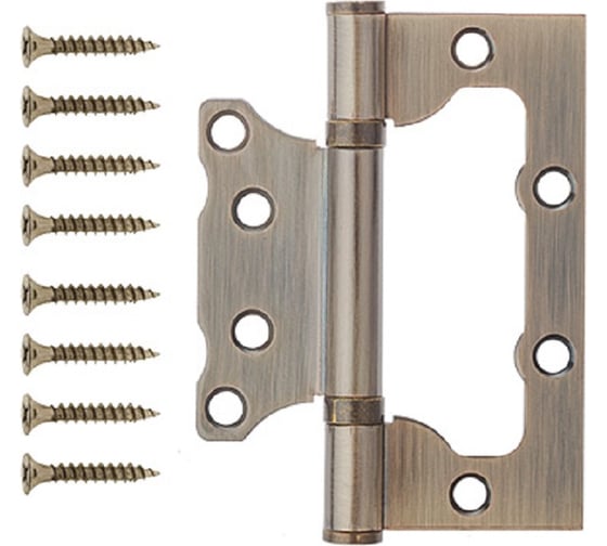 Изображение товара Петля накладная Vanger 100x75x2,3-P2-AB 34576