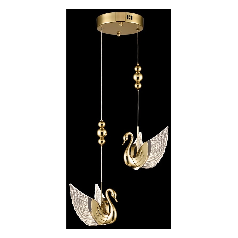 Изображение товара Подвесной светодиодный светильник Wertmark LETIZIA WE466.02.306 с регулируемой высотой и 2 LED ламп