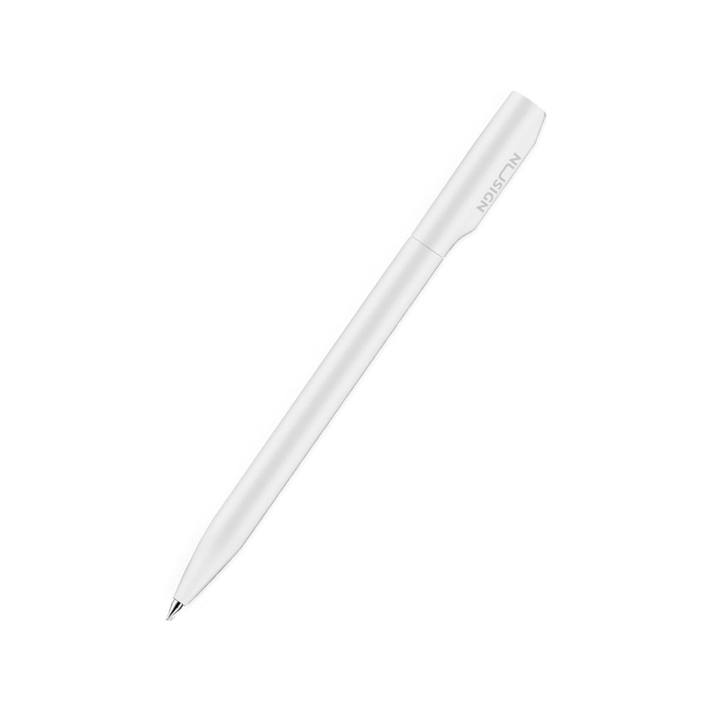 Изображение товара Ручка гелевая DELI Nusign NS552 white/белый, чернила черные, линия 0.5 мм 1657655