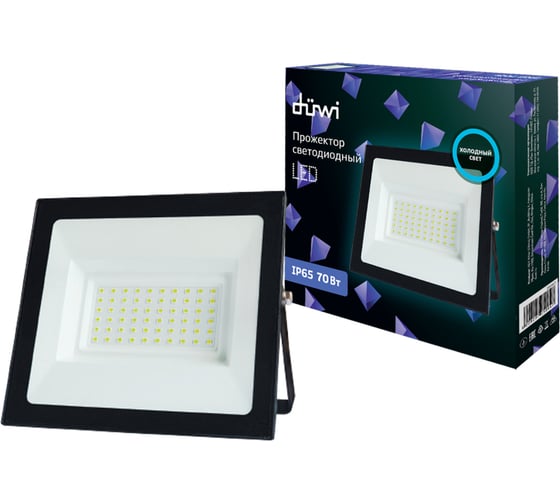 Изображение товара Светодиодный прожектор duwi СДО-70М, 70W, 6500К, 25064 7