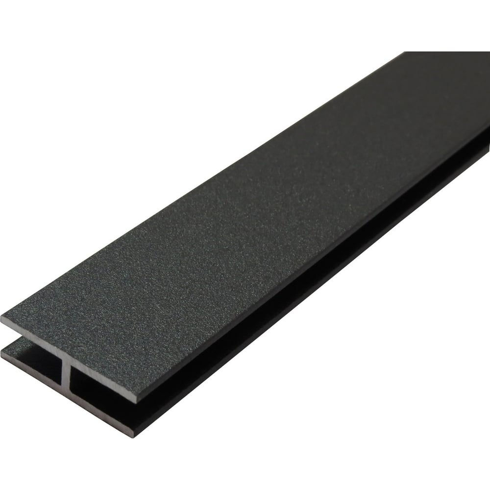 Изображение товара Алюминиевый двутавр ПилотПро 25x8х25x1,5 1 м черный муар