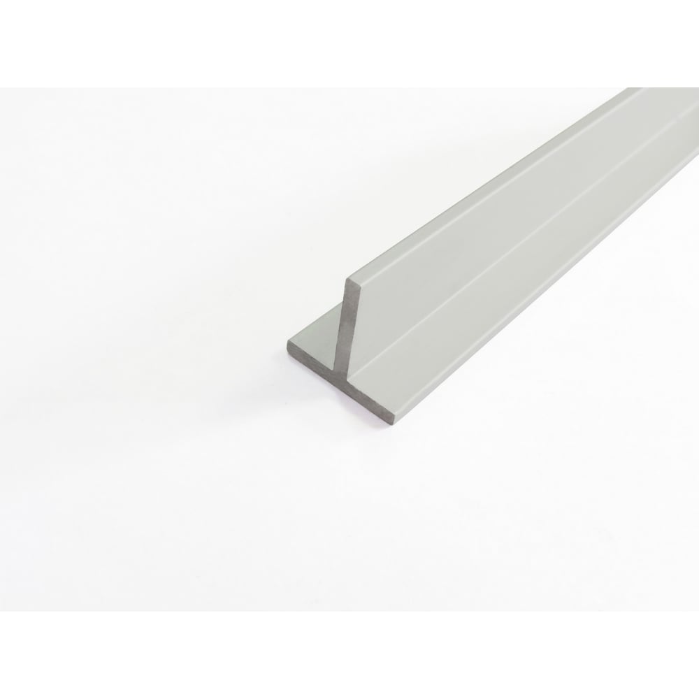 Изображение товара Алюминиевый тавр ПилотПро 15x15x2, 1 м, белый муар арт 19866