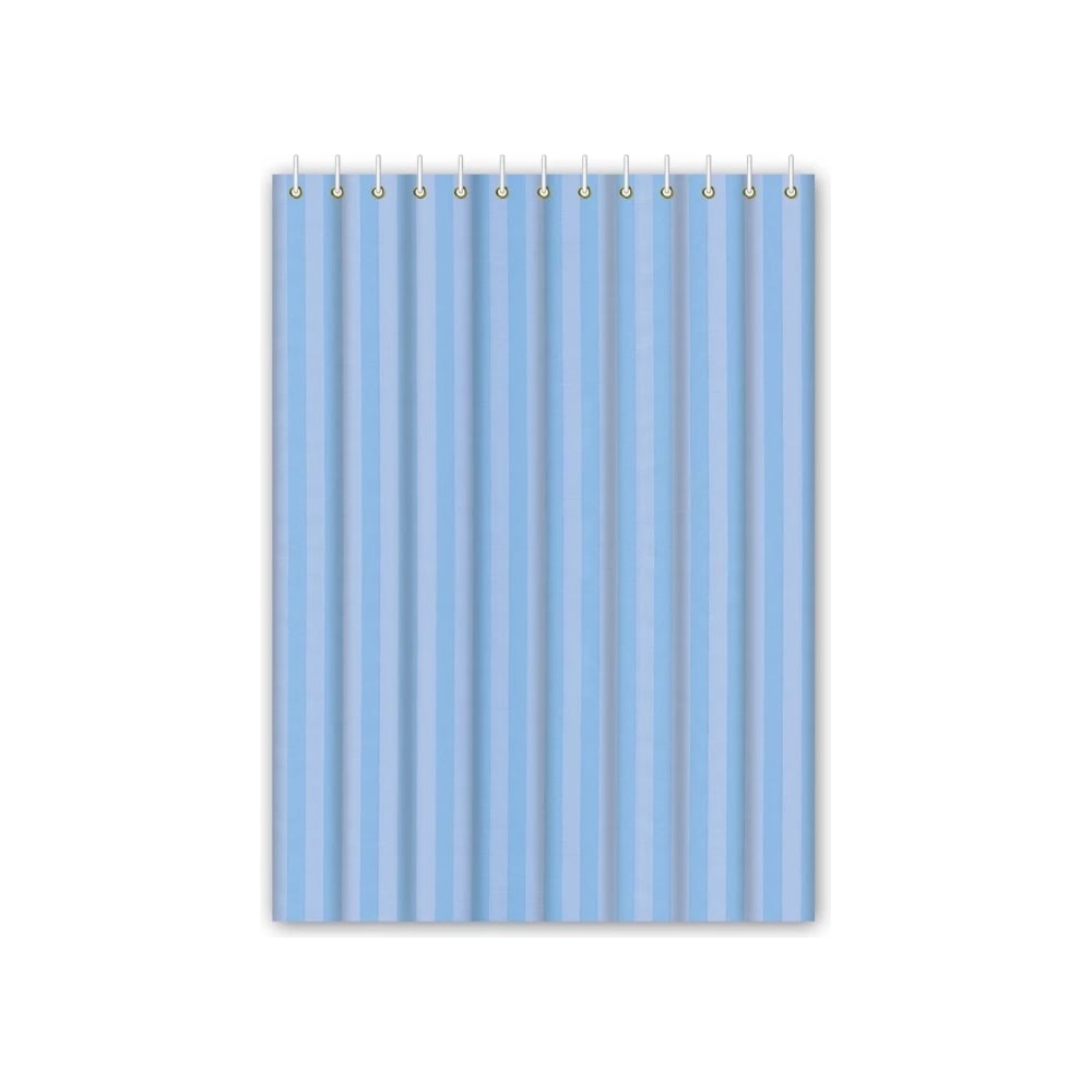 Изображение товара Штора для ванной HAIBA синяя HB74003