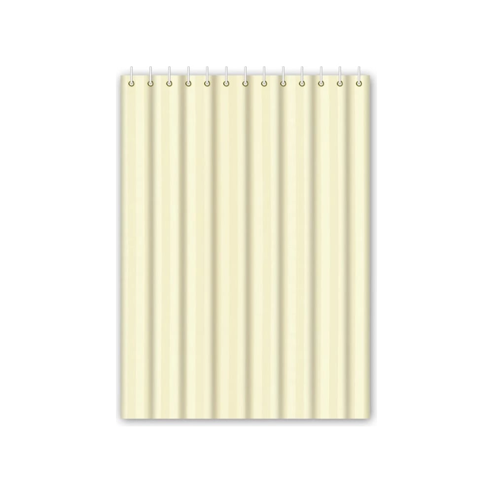 Изображение товара Стильная бежевая штора для ванной HAIBA HB74002 1800х1800 мм полиэстер