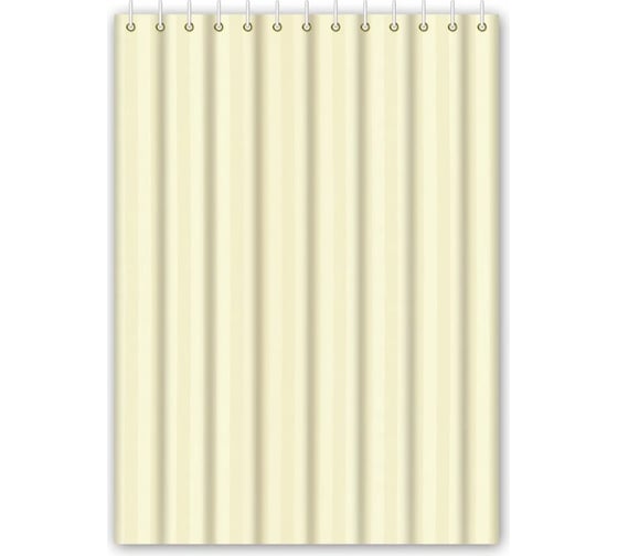 Изображение товара Штора для ванной HAIBA бежевая HB74002