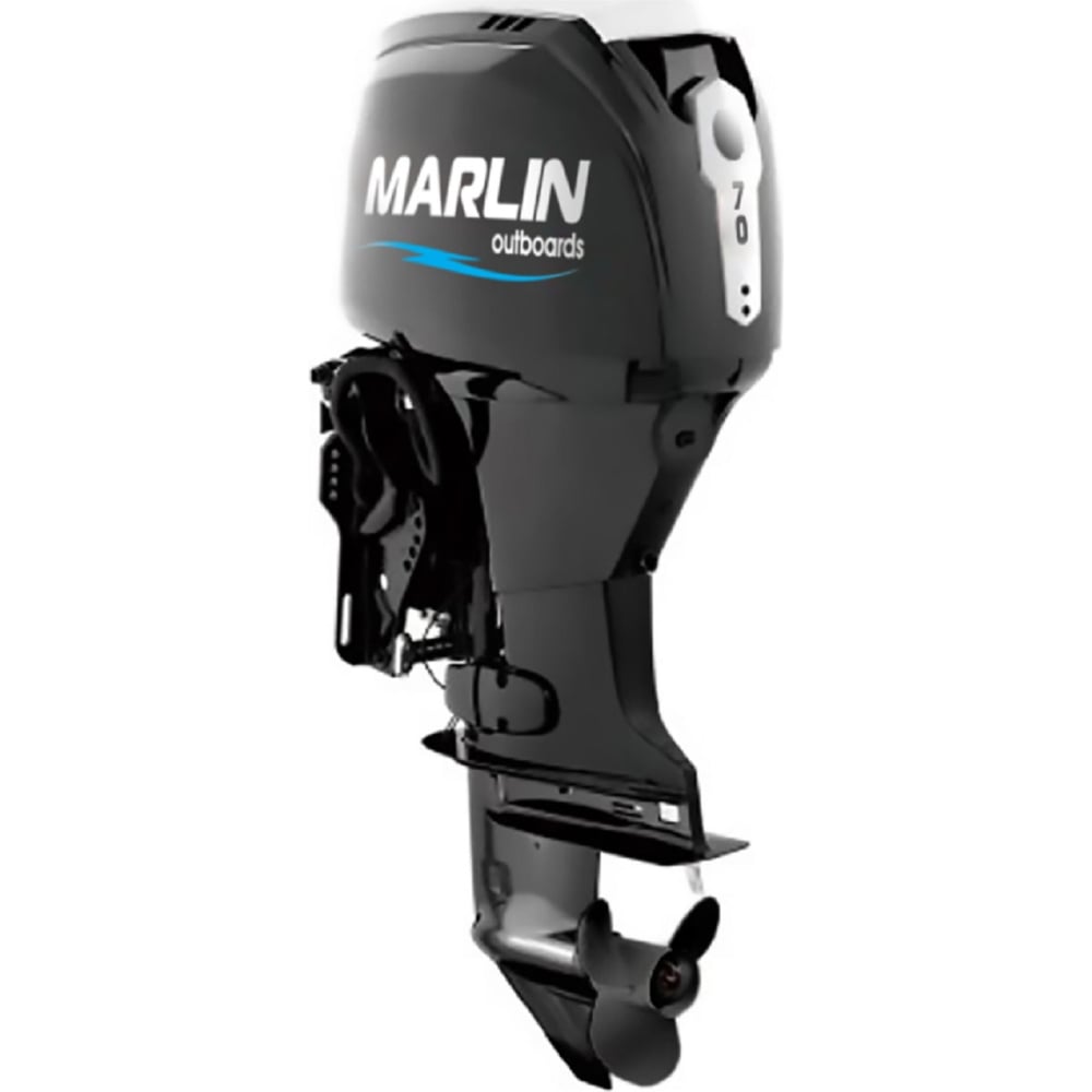 Мотор бензиновый лодочный подвесной четырехтактный MARLIN MFI 70 AERTLU 2.33 MFI-70-AERTLU-2,33