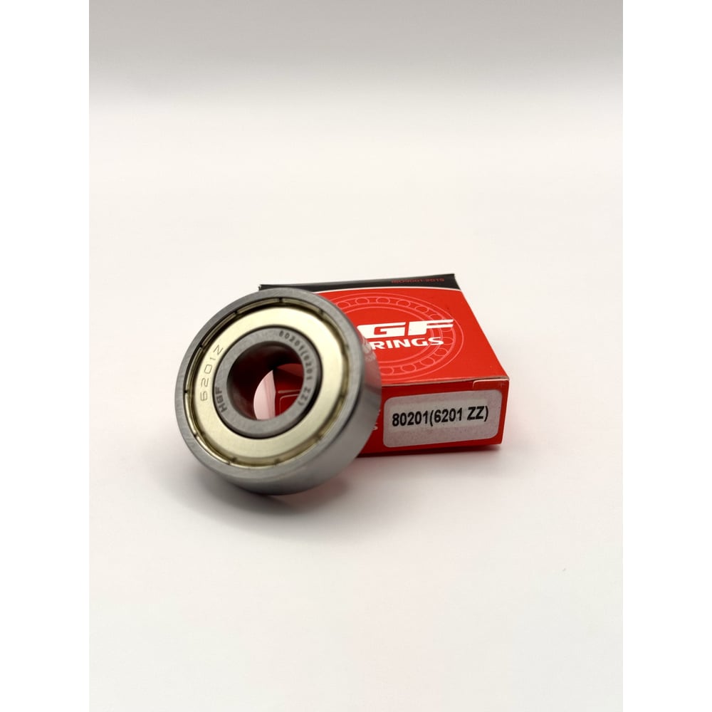 Изображение товара Подшипник HGF 80201 6201 ZZ шариковый однорядный 12х32х10 мм