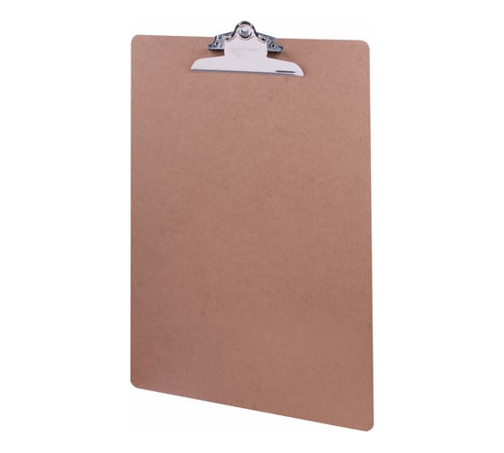 Изображение товара Доска-планшет BRAUBERG Eco большого формата 320х460 мм, А3 с прижимом, светло-коричневая, 232226