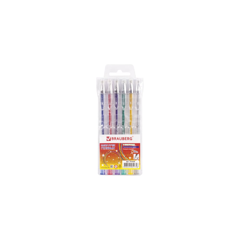 Гелевые ручки BRAUBERG пеленки шестислойные гелевые для животных 60 х 45 см 10 шт