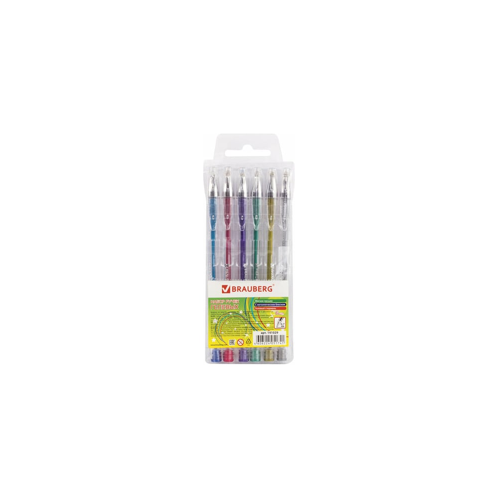 Гелевые ручки BRAUBERG пеленки шестислойные гелевые для животных 60 х 45 см 10 шт