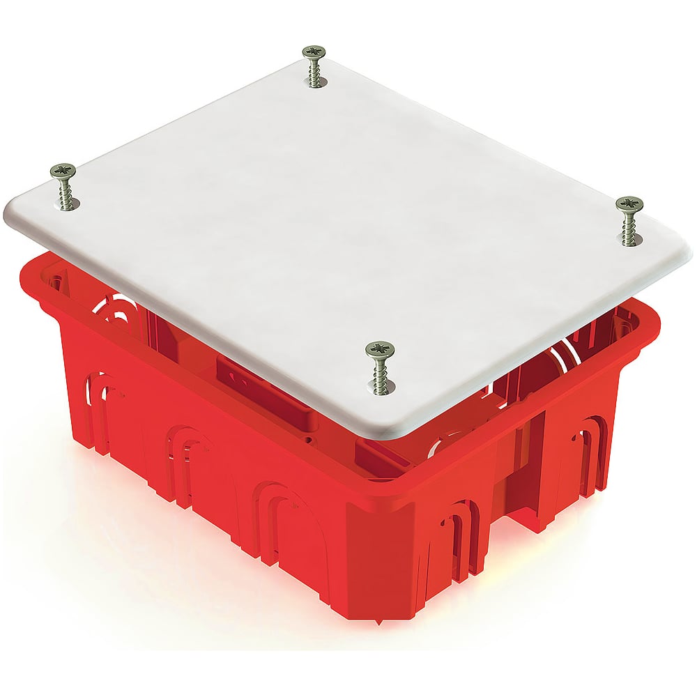 Распределительная коробка для кирпичных стен Greenel приборная коробка для твердых стен ekf