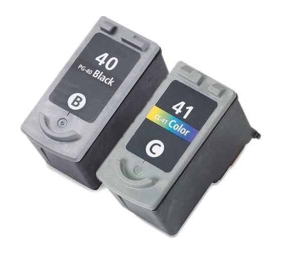 Изображение товара Комплект картриджей EasyPrintIC-PG-40 (PG-40 ) для Canon: PG-40/CL-41, черный + цветной IC-PG-40/CL-41_SET