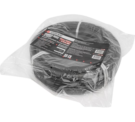 Изображение товара Шланг резиновый армированный бензо-маслостойкий (10 м; 10х16.5 мм) Forsage F-AHC-55/8B(46931)