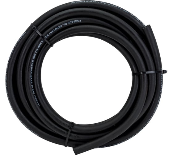 Изображение товара Шланг резиновый армированный бензо-маслостойкий (5 м; 6.3х13.3 мм) Forsage F-AHC-55/6A(46926)