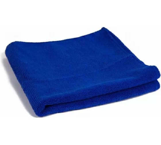 Изображение товара Салфетки полировальные многоразовые Jeta PRO из микрофибровой ткани 40x40 см синий 5 шт 585401