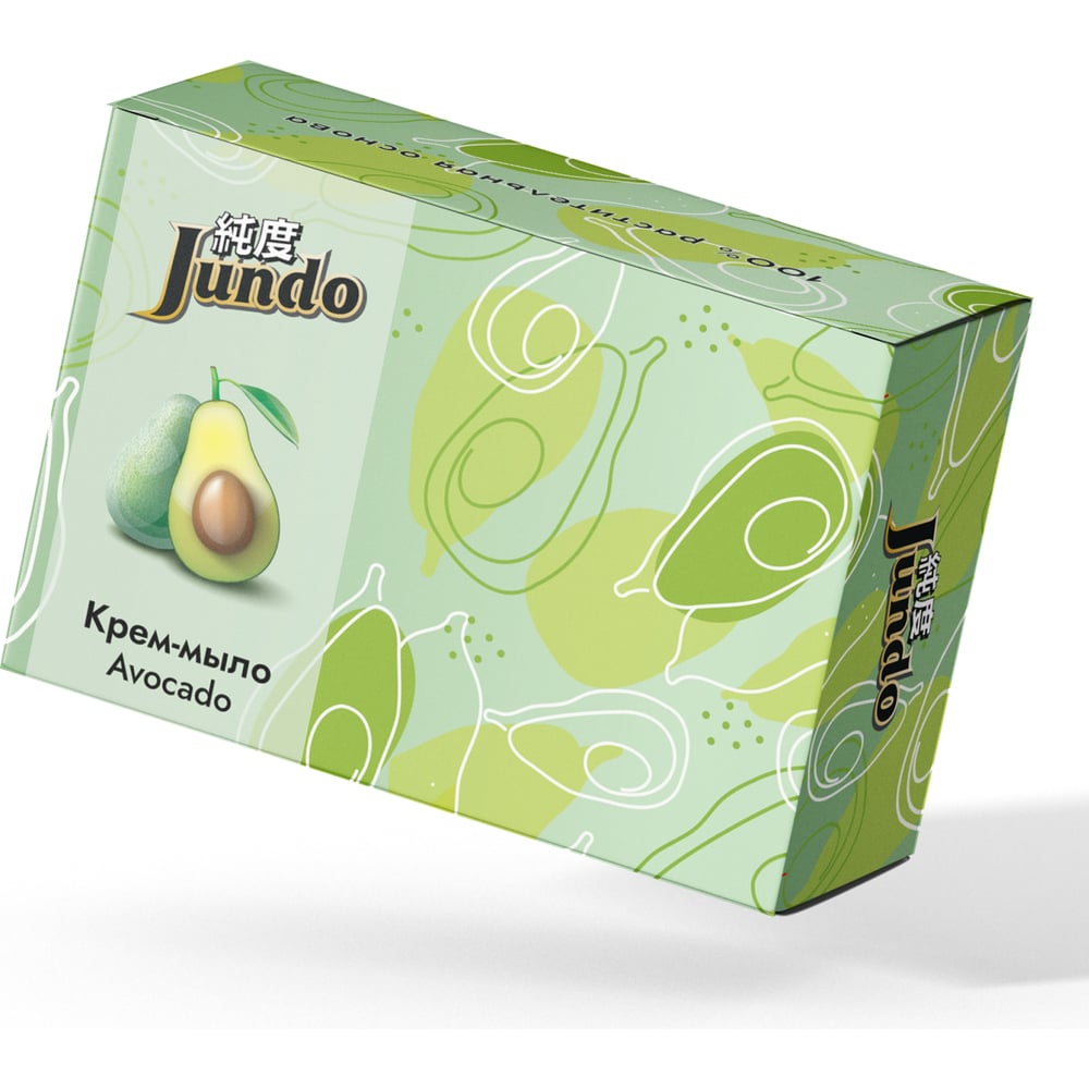 Изображение товара Крем-мыло Jundo Avocado, 100 гр 4903720021996