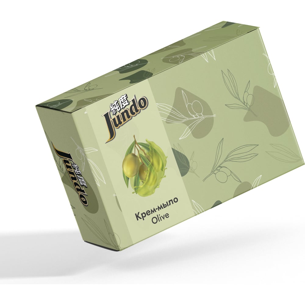Изображение товара Крем-мыло Jundo Olive, 100 гр - натуральный уход за кожей