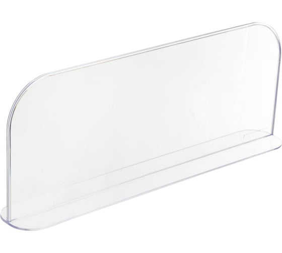 Изображение товара Разделитель ООО Комус пластик, высота 150 мм на Т основе DIVT 150, длина 380 мм 20 шт 790220