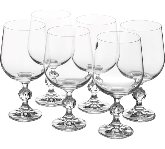 Изображение товара Набор бокалов для вина CRYSTALEX CLAUDIA 6шт 455мл CR455101CL
