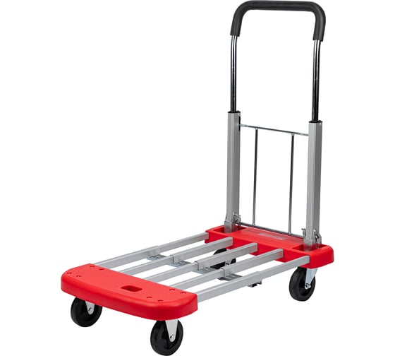 Изображение товара Тележка хозяйственная MATRIX телескопическая, грузоподъемность 150 кг 98210