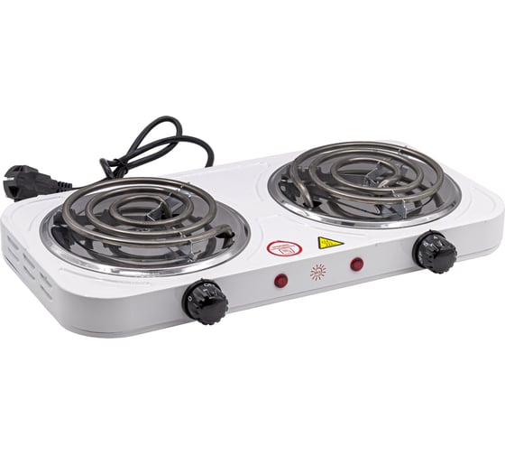 Изображение товара Плита электрическая Very настольная 2-х конфорочная, спираль, 2000Вт 95-2-604