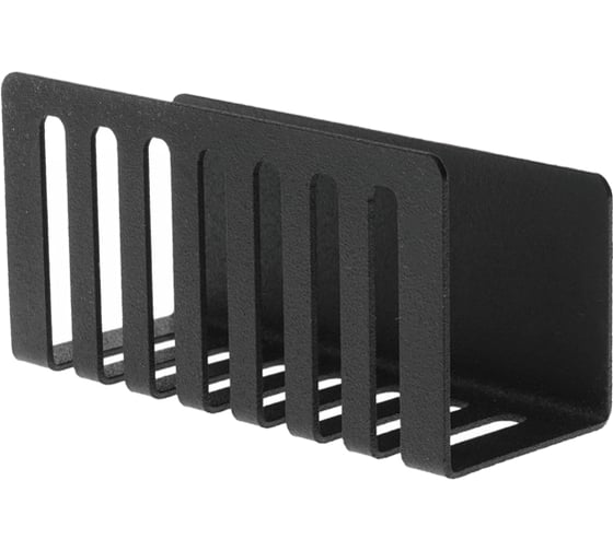 Изображение товара Держатель для хранения губки и кухонной утвари REXANT монтаж без сверления, черный 38-0693