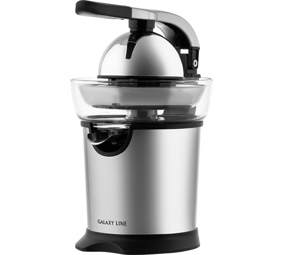 Изображение товара Соковыжималка электрическая Galaxy LINE GL 0854, серебристый, для цитрусовых, 160 Вт, 7020708540