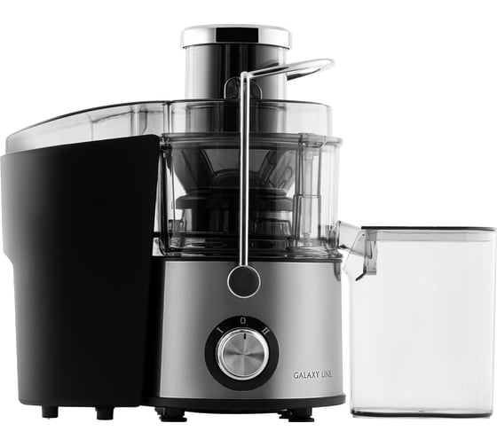 Изображение товара Соковыжималка Galaxy LINE GL 0810, серебристый, центробежная, 1200 Вт, 19 000 об/мин, 7020708100