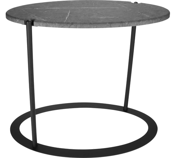 Изображение товара Журнальный столик в стиле лофт Callisto mobili Торос черный М037.0А59