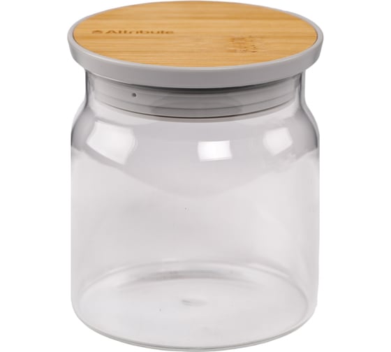 Изображение товара Банка для хранения сыпучих продуктов Attribute BAMBOO 500мл AJB100