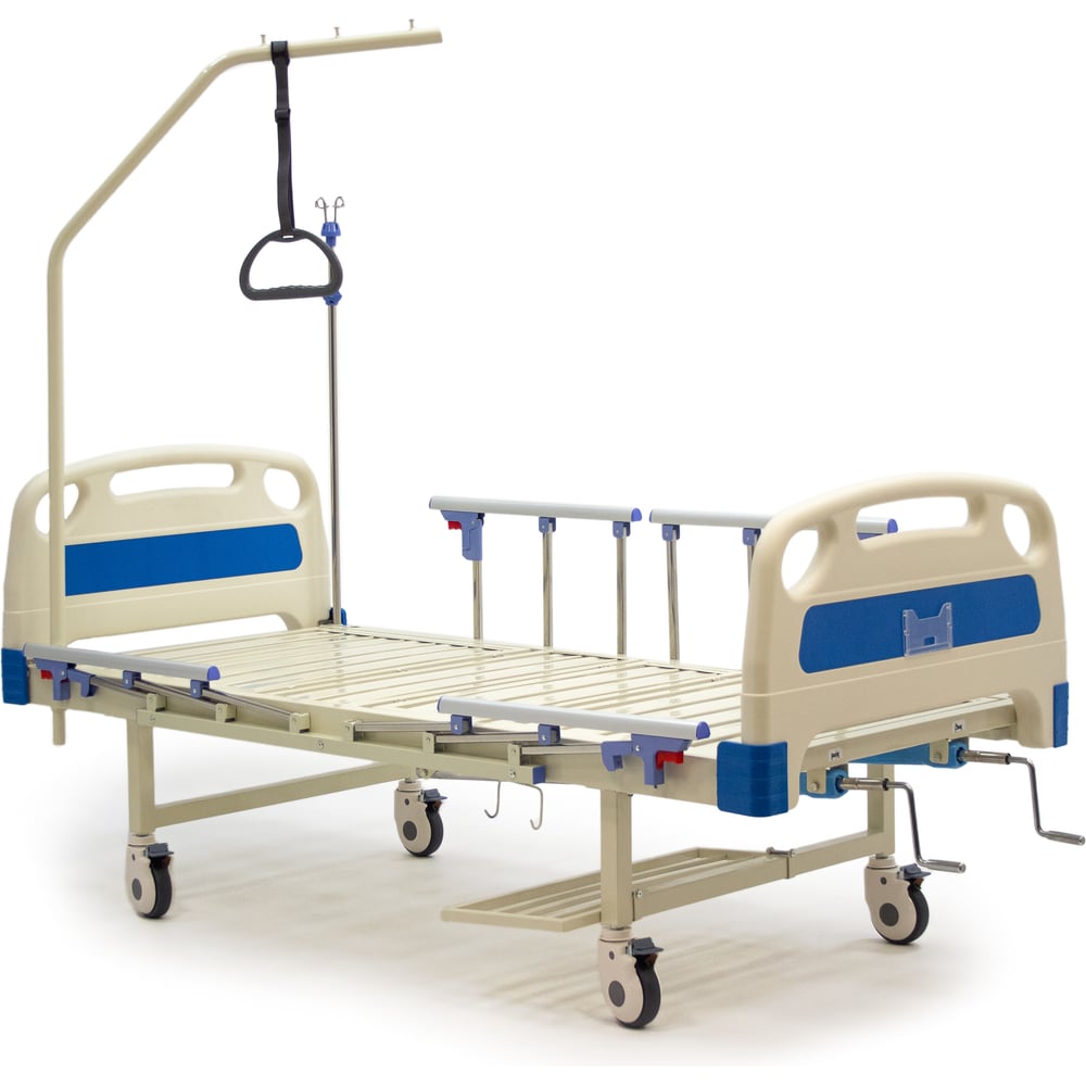 Изображение товара Медицинская кровать МЕТ двухфункциональная NV M20 19784 для клиник и домов престарелых