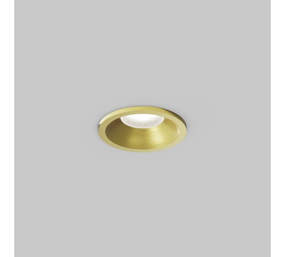 Изображение товара Встраиваемый светильник MAYTONI Mini LED 7W Латунь DL059-7W4K-BS