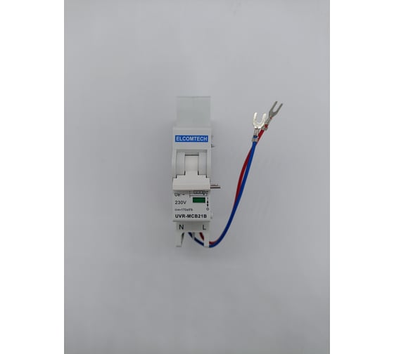 Изображение товара Расцепитель мининимального напряжения ELCOMTECH UVR-MCB21B-6/10 УТ-00026309