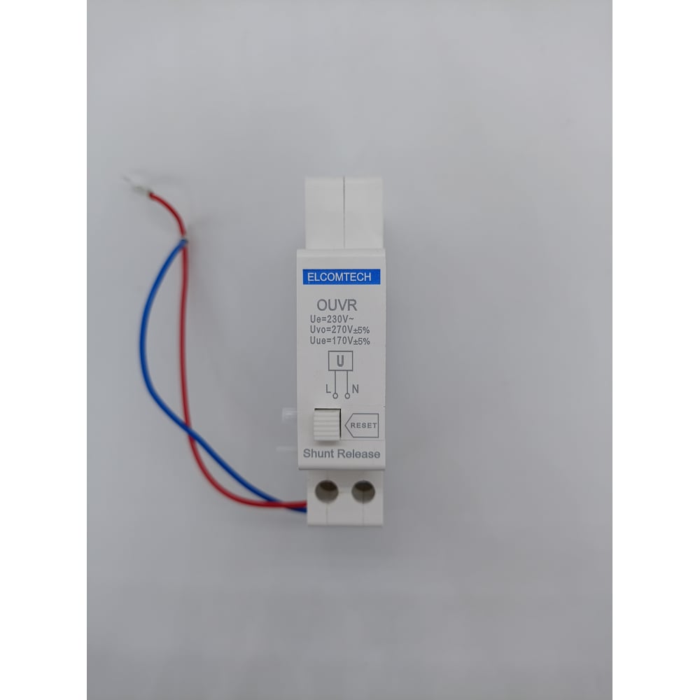 Изображение товара Расцепитель ELCOMTECH OUVR-MCB21B-4,5 для автоматов и распределительных щитов