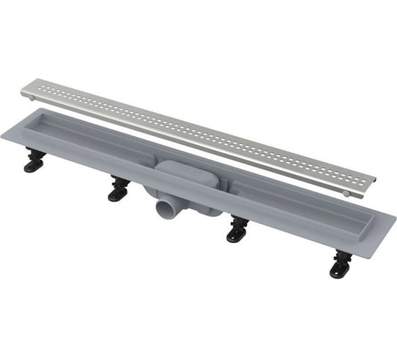 Изображение товара Водоотводящий желоб Alcadrain APZ9-850M Simple с порогами для перфорированной решетки 00022302